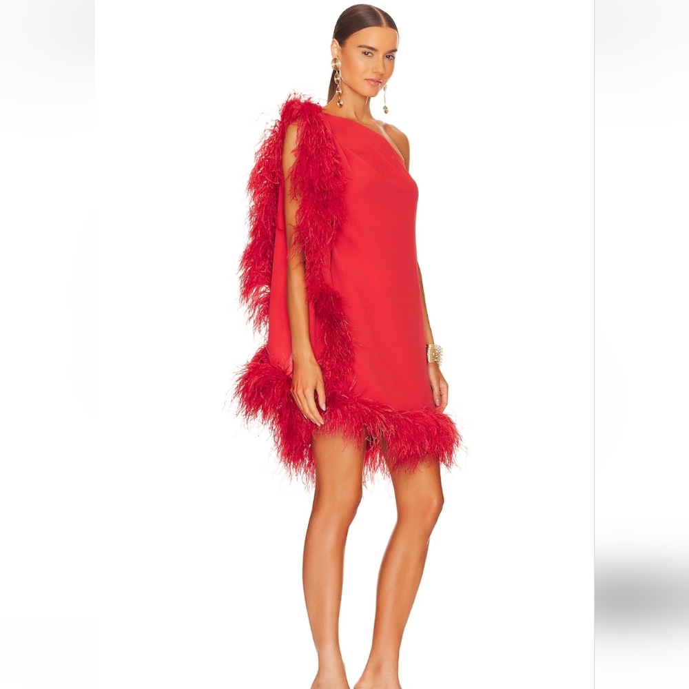 Cult Gaia Myrtle Dress in Rouge - Large (Sold Out)